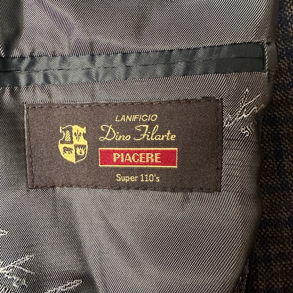 AUSTIN REED Signature Men's Sport Coat 100% Wool Blazer Size 42R - Picture 9 of 11